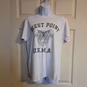 West Point U.S.M.A. White T-Shirt Medium